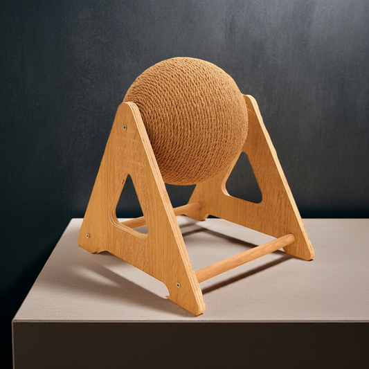 "Cat Scratching Ball Toy"