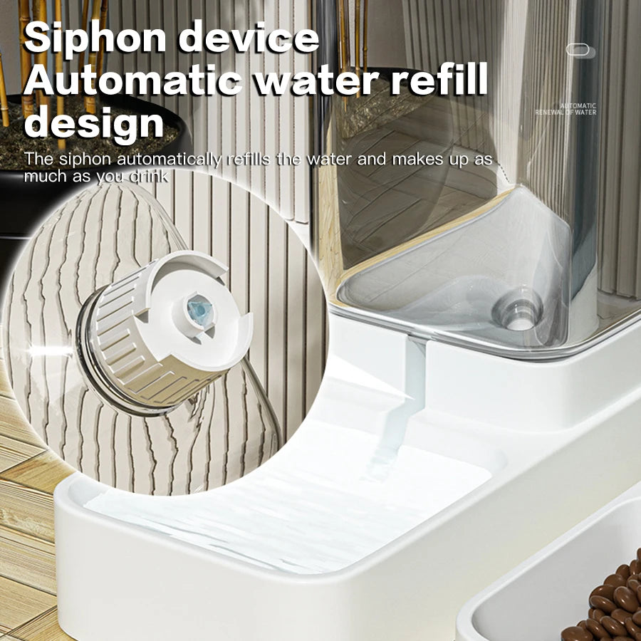 Automatic Cat & Dog Feeder and Water Dispenser