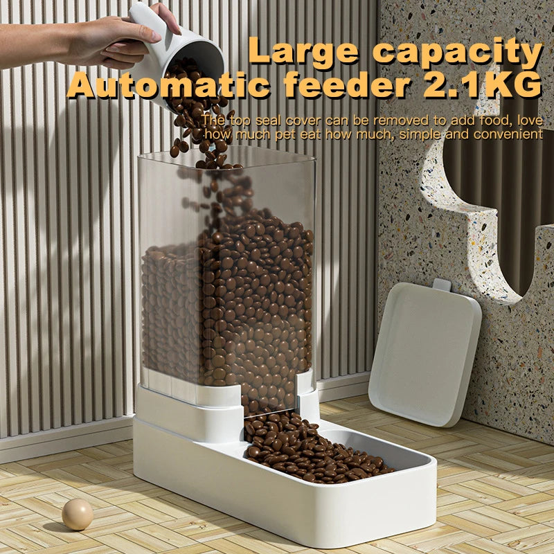 Automatic Cat & Dog Feeder and Water Dispenser