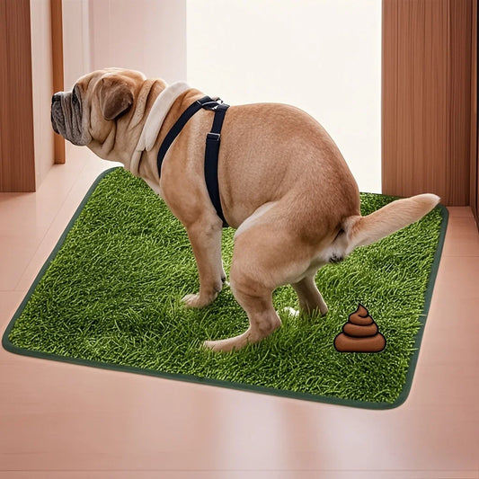 Non-Slip BackingWashable Dog Grass Pee Pad