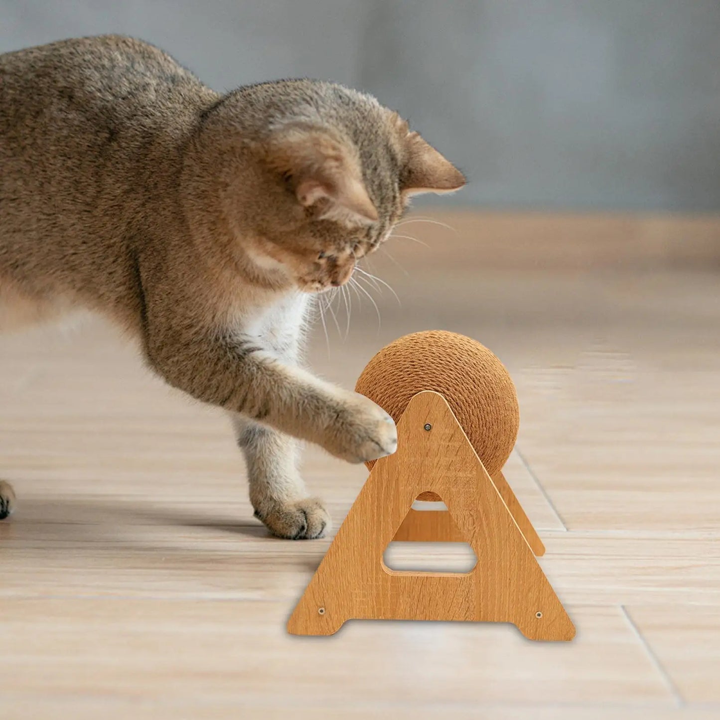 "Cat Scratching Ball Toy"