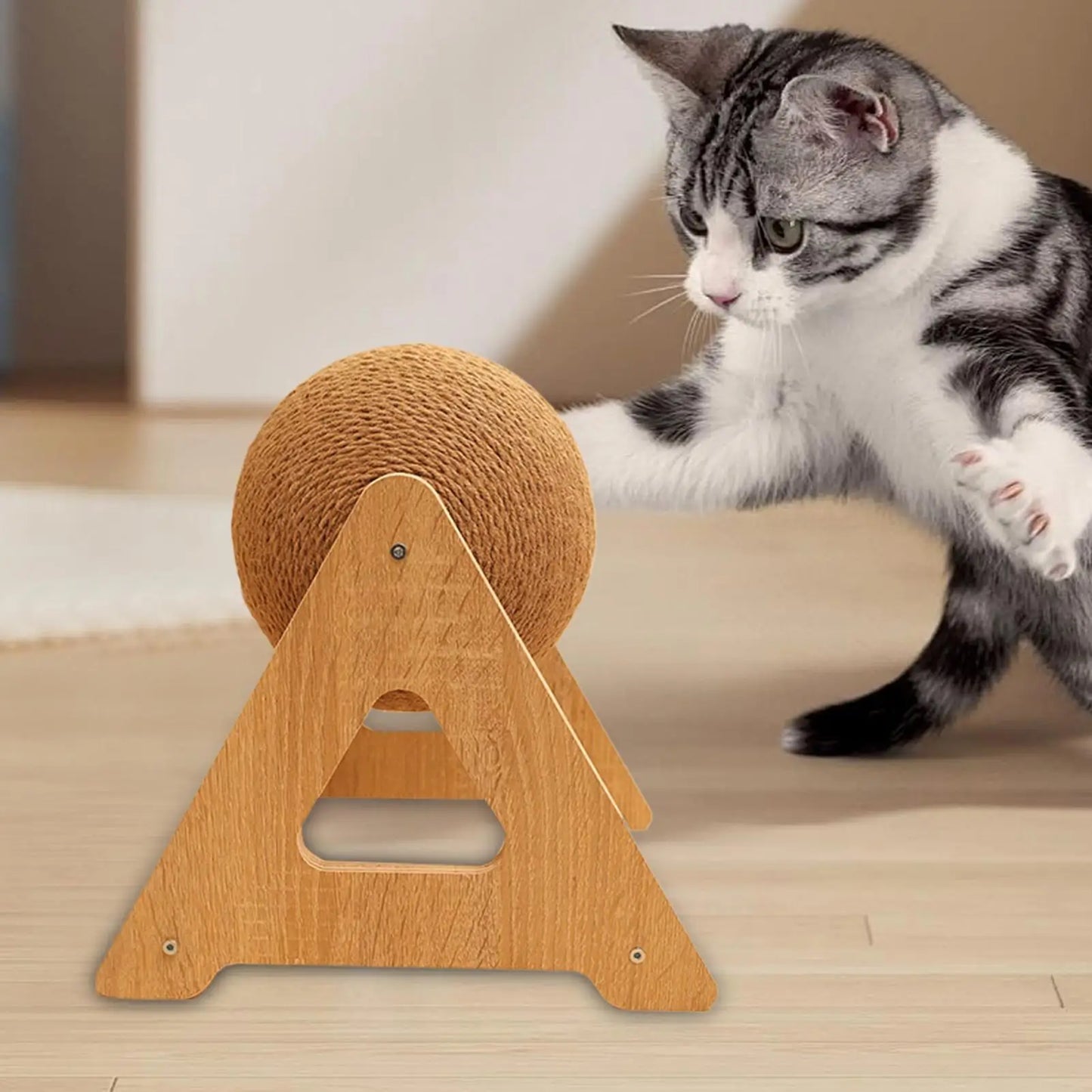 "Cat Scratching Ball Toy"