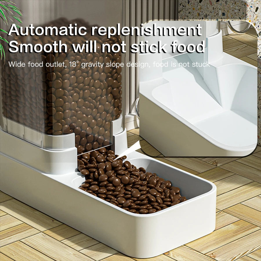 Automatic Cat & Dog Feeder and Water Dispenser