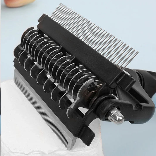 3 In 1 Pet Deshedding Brush Dog Hair Remover Pet Fur Knot Cutter Puppy Cat Comb Brushes Dogs Grooming Shedding Supplies