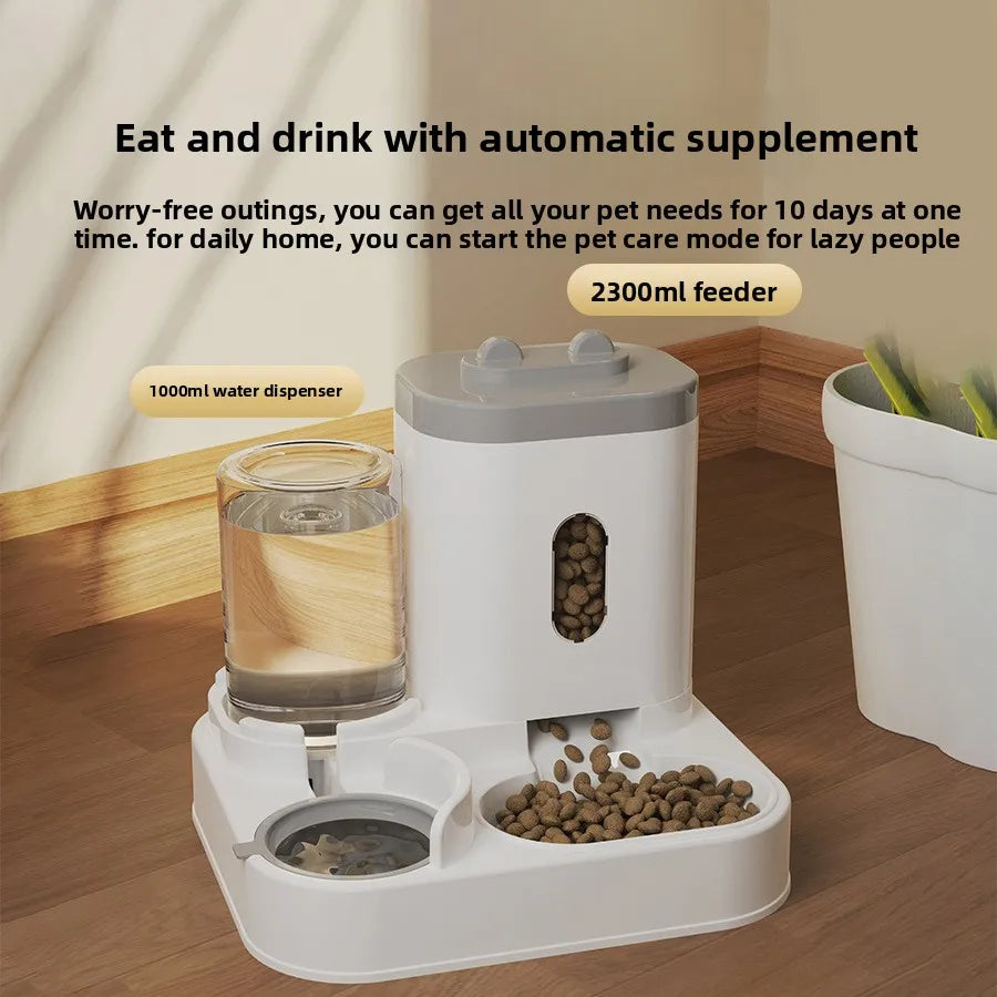 Automatic Pet Feeder & Water Dispenser