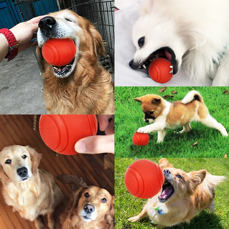 HOOPET Rubber Dog Toy Ball ‑ Bite‑Resistant