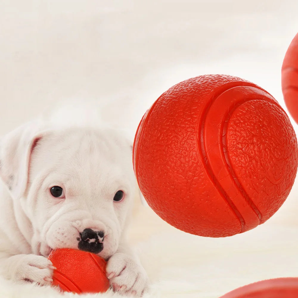 HOOPET Rubber Dog Toy Ball ‑ Bite‑Resistant