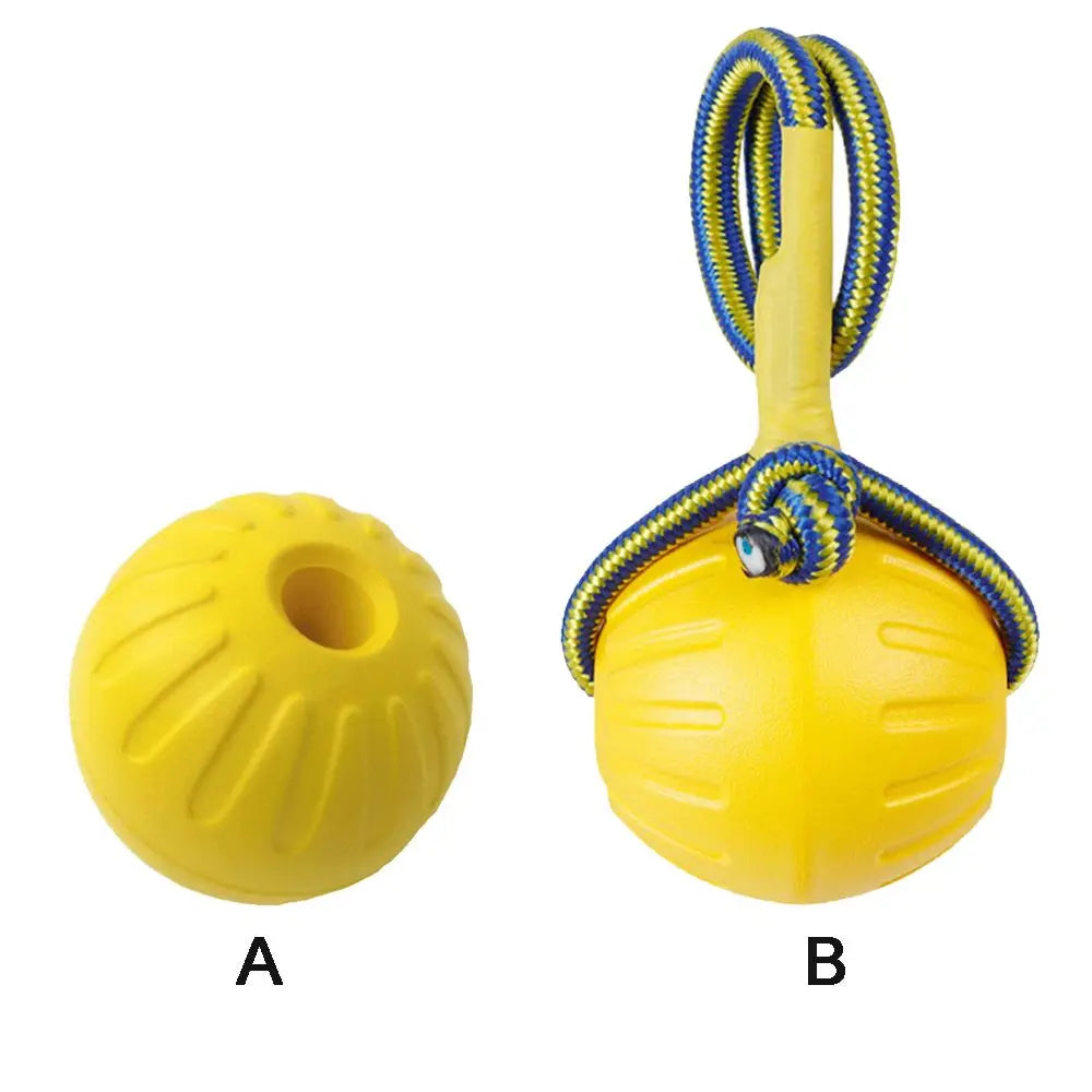 Indestructible Rubber Dog Ball – Chew, Training & Fetch Toy (7cm / 9cm)