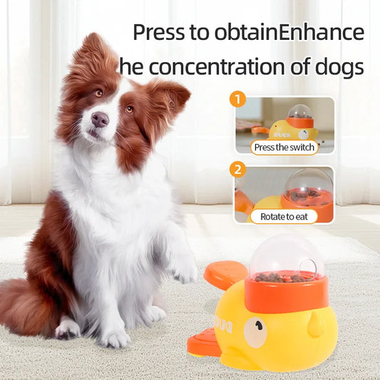 Yellow Duck Smart Pet Feeder