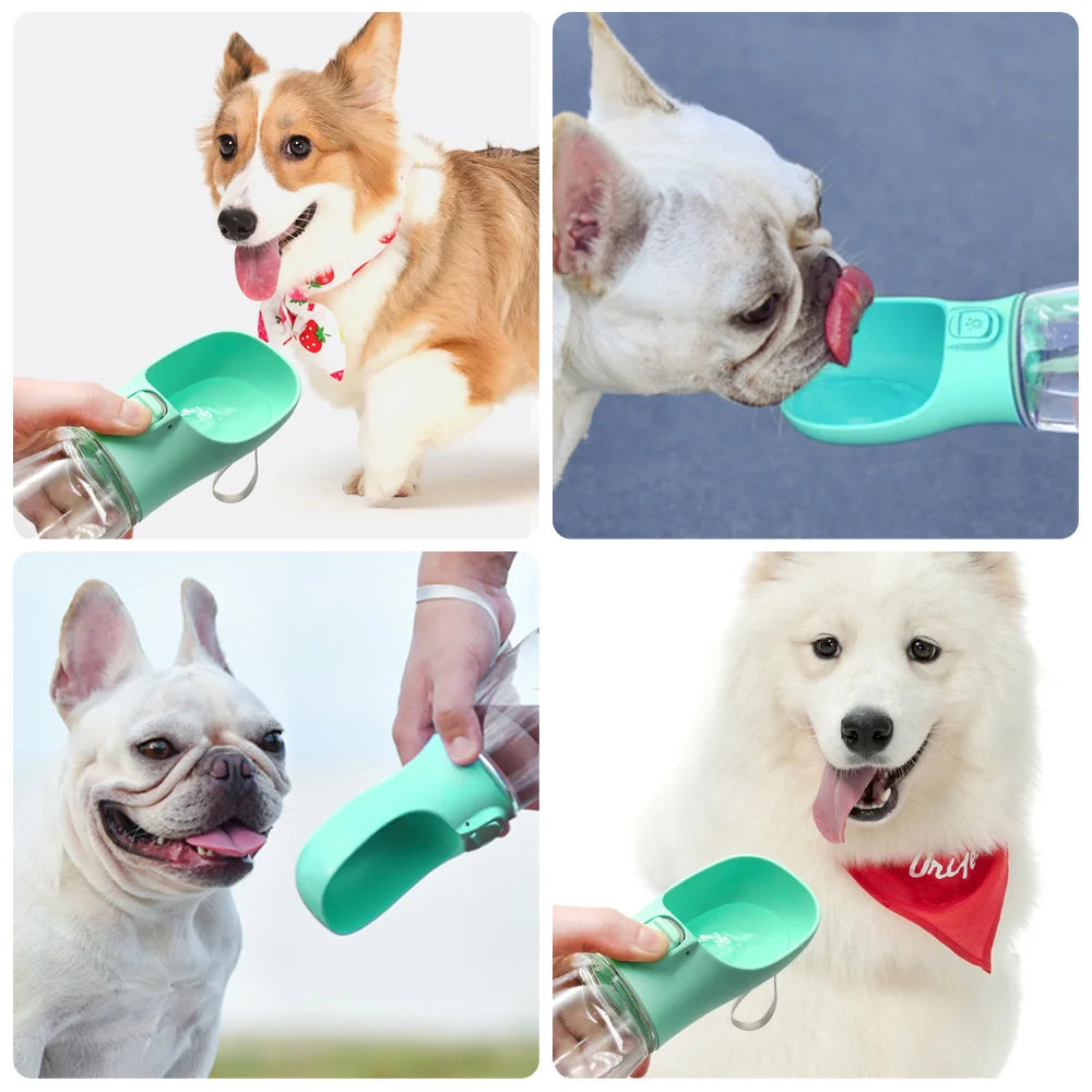 Portable Dog Water Bottle – Leak-Proof Pet Travel Cup for Dogs & Cats
