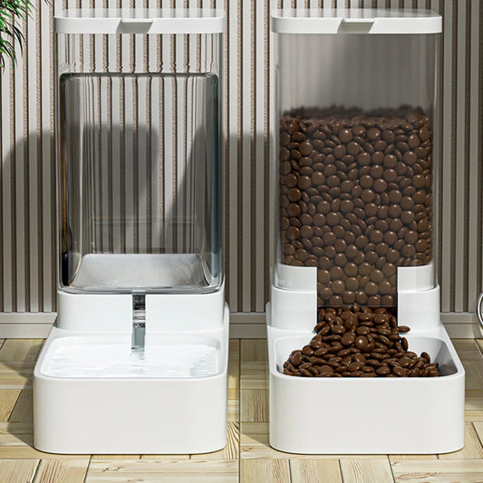 Automatic Cat & Dog Feeder and Water Dispenser