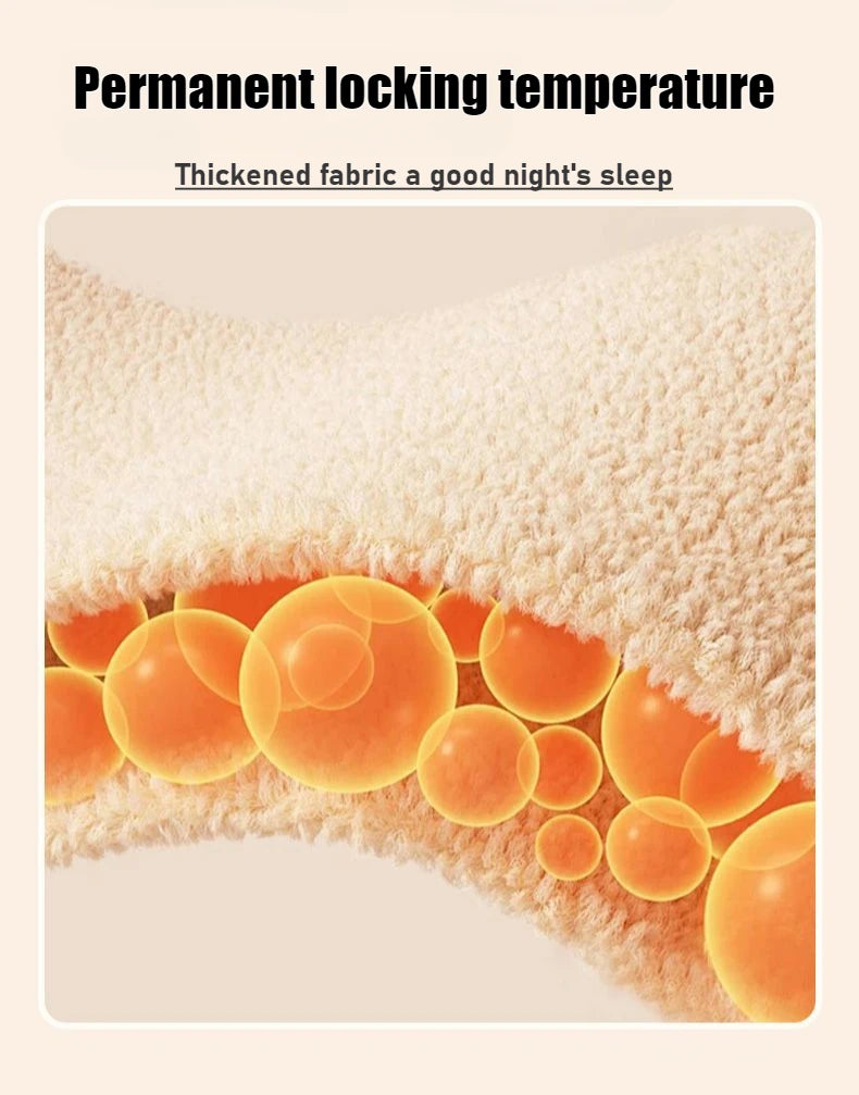 2-in-1 Soft Plush Pet Bed 50CM – Round Cat & Dog Sleeping Nest