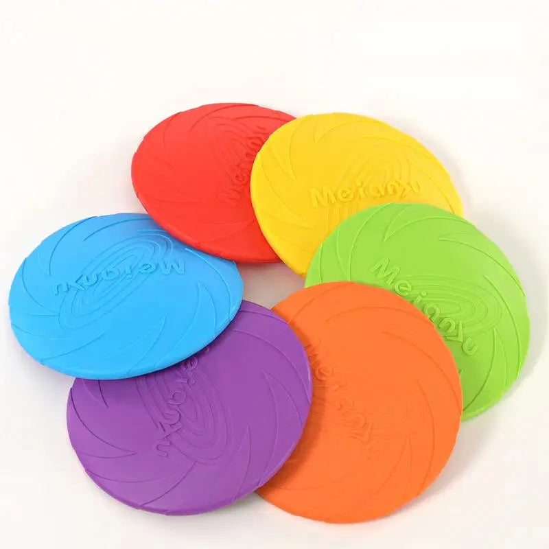 OUZEY Bite-Resistant Flying Disc Dog Toy