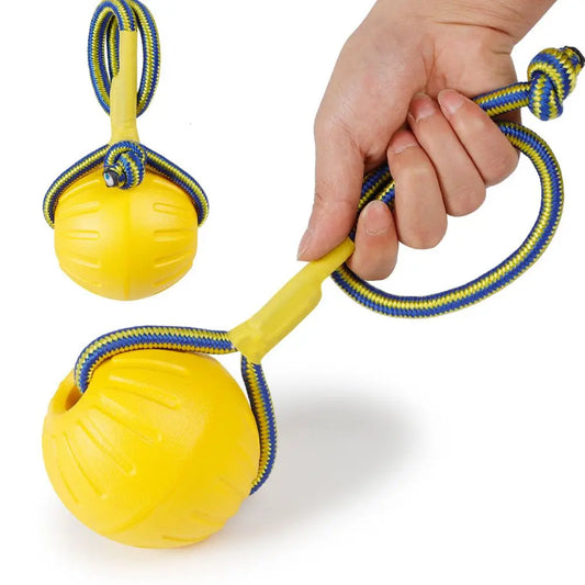 Indestructible Rubber Dog Ball – Chew, Training & Fetch Toy (7cm / 9cm)