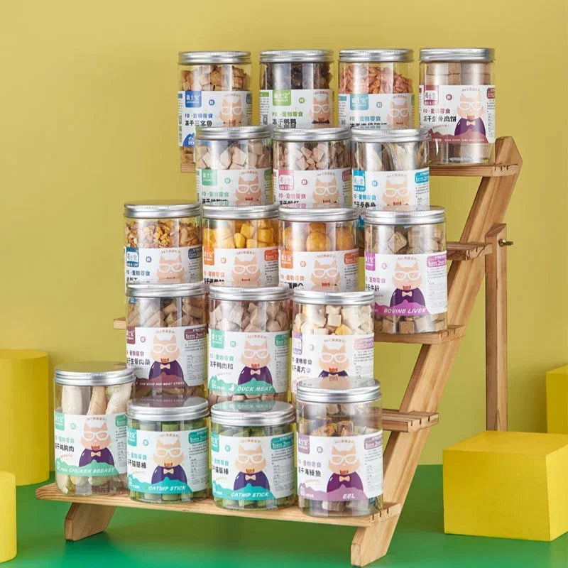 Freeze-Dried Pet Snacks – Chicken, Duck, Beef & Fish