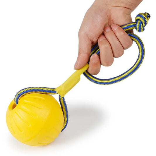 Indestructible Rubber Dog Ball – Chew, Training & Fetch Toy (7cm / 9cm)