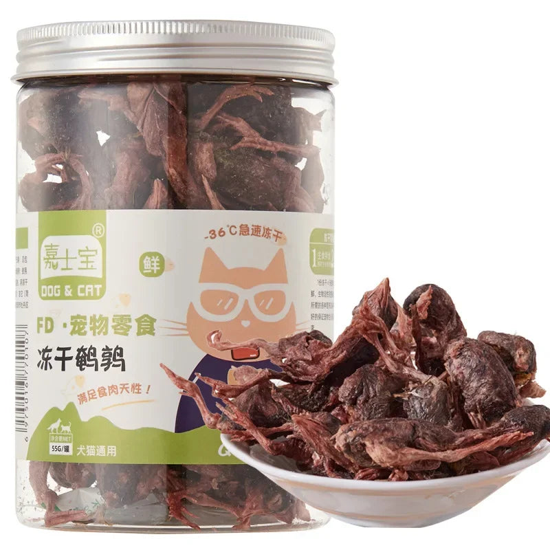 Freeze-Dried Pet Snacks – Chicken, Duck, Beef & Fish