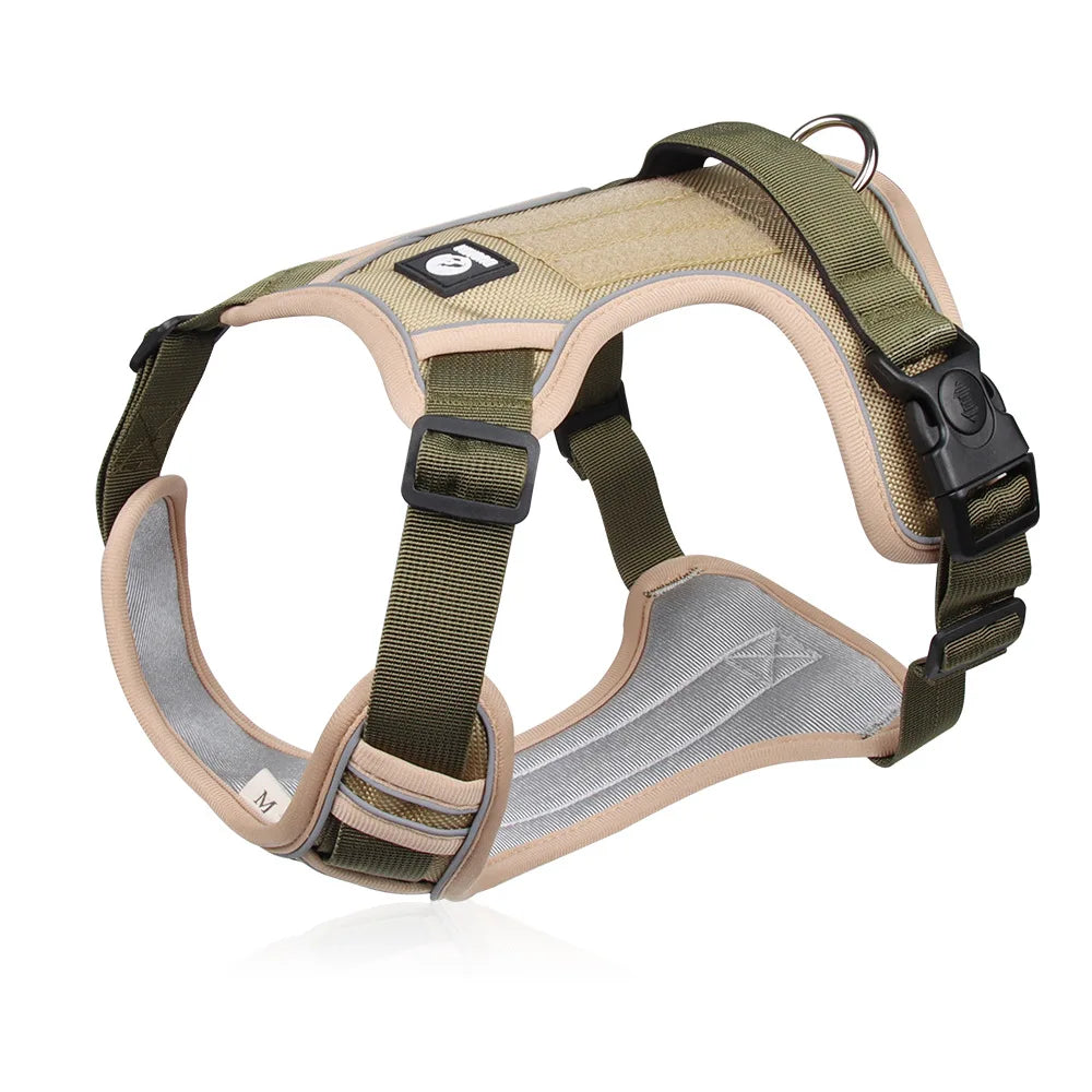 Reflective Tactical Dog Harness – Medium & Large Dogs