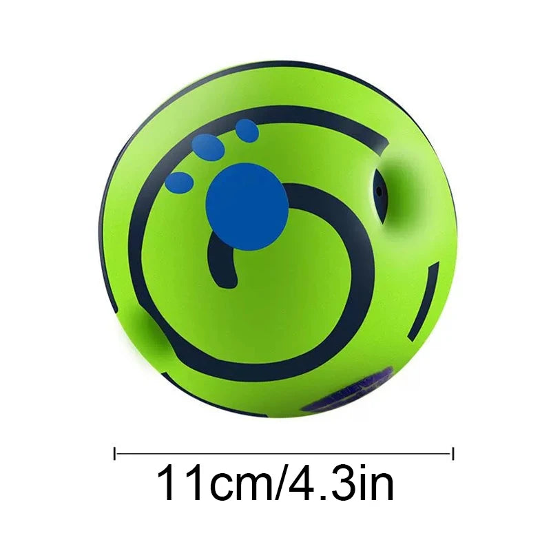 Super Sale Dog Toy Wobble Wag Giggle Ball Interactive Dog Attention Toy Fun Giggle Sounds When Rolled or Shaken Pets Know Best