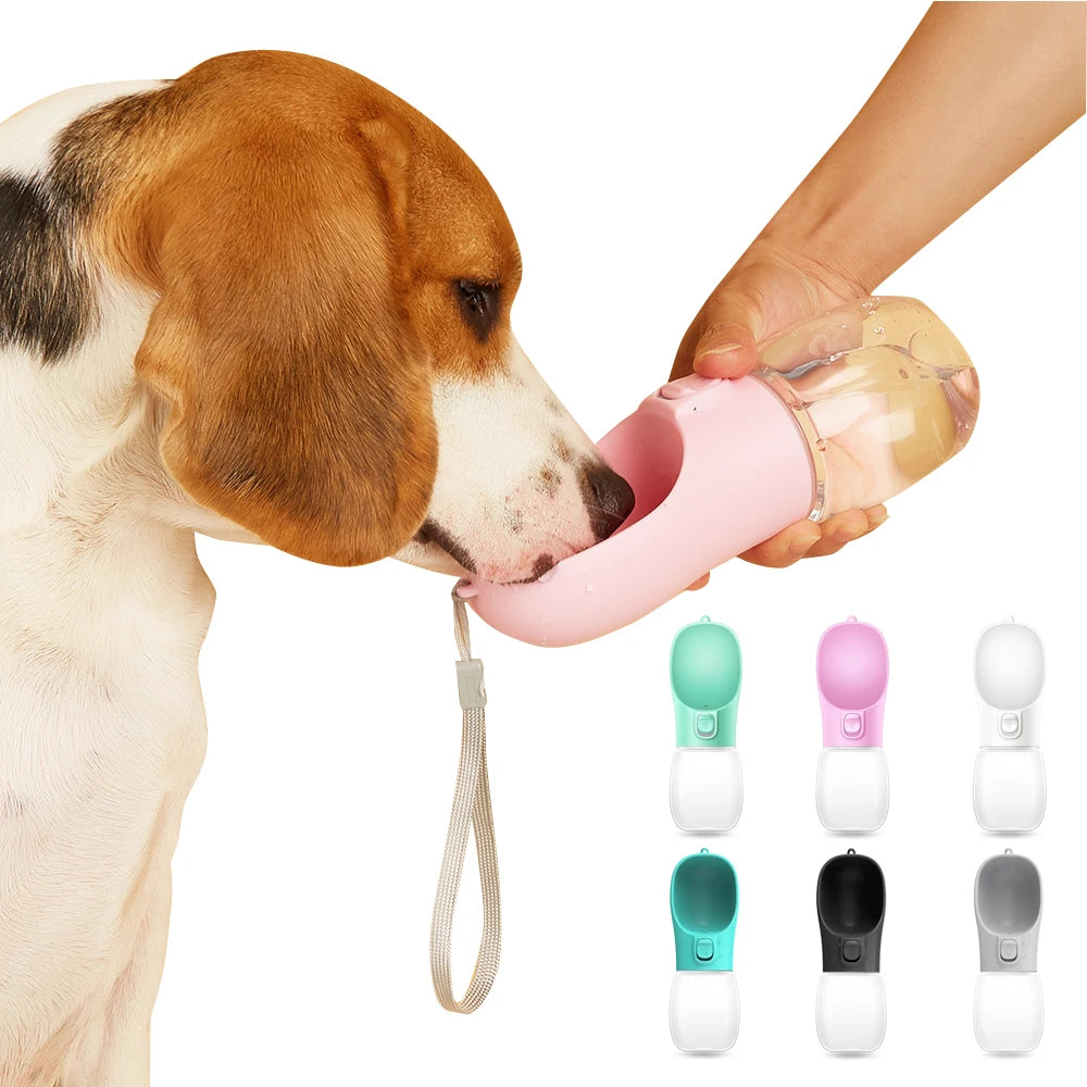 Portable Dog Water Bottle – Leak-Proof Pet Travel Cup for Dogs & Cats