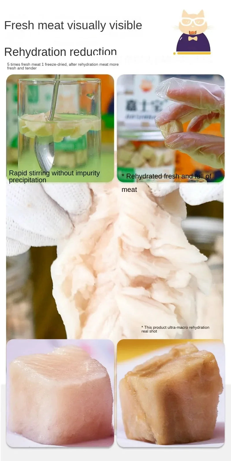 Freeze-Dried Pet Snacks – Chicken, Duck, Beef & Fish