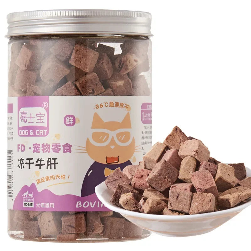 Freeze-Dried Pet Snacks – Chicken, Duck, Beef & Fish