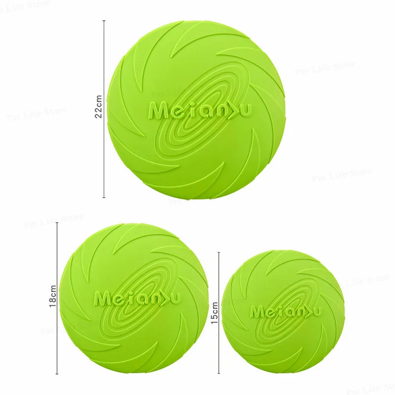 OUZEY Bite-Resistant Flying Disc Dog Toy